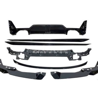 Kit De Carrocería BMW G20 / G21 LCI Look M Performance Brillante Negro Plástico ABS