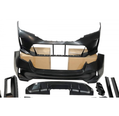 Kit De Carrocería Honda Civic 2022 Hatchback Look Type R Plástico ABS