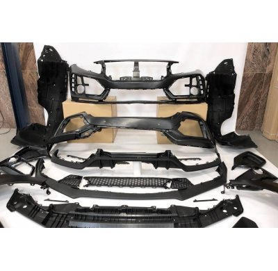 Kit De Carrocería Honda Civic Hatchback 2016-2021 look Type R 2020 Plástico ABS