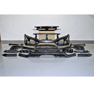 Kit De Carrocería Honda Civic MK10 Hatchback 2016+ look Type R ABS Plástico ABS