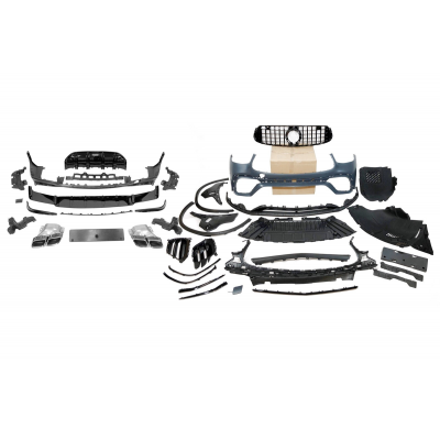 Kit De Carrocería Mercedes GLC X253 COUPE 2016-2019 Look 2020 GLC63 Plástico ABS