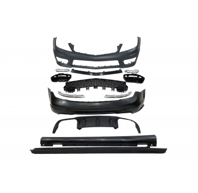 Kit De Carrocería Mercedes W204 4P 2007-2013 Look AMG Plástico ABS