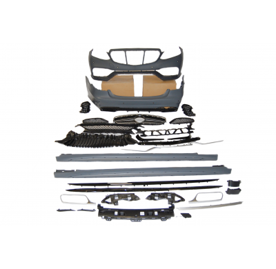 Kit De Carrocería Mercedes W212 2014-2015 Sensor Look E63 Plástico ABS