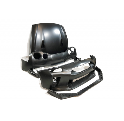 Kit De Carrocería Nissan Skyline R35 2008-2015 Look 2017 Plástico ABS