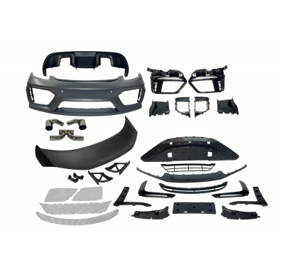 Kit De Carrocería Porsche Cayman 718 2016-2019 / Boxter Look GT4 Plástico ABS