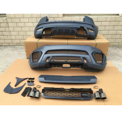 Kit De Carrocería Range Rover Evoque 2012-2016 Look SVR Plástico ABS