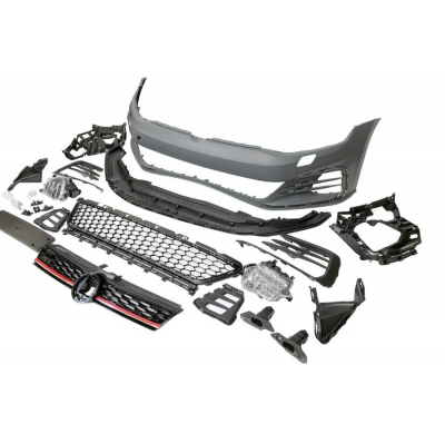 Paragolpes Delantero Volkswagen Golf 7.5 3/5P Facelift Look GTI Plástico ABS