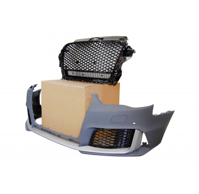 Paragolpes Delantero Audi A3 2013-2015 4 Puertas / Cabriolet Look RS3  Plástico ABS