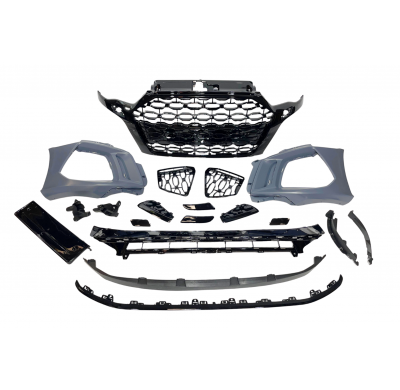Paragolpes Delantero Audi A3 3 Puertas / Sportback 2012-2015 Look RS3 21 Plástico ABS