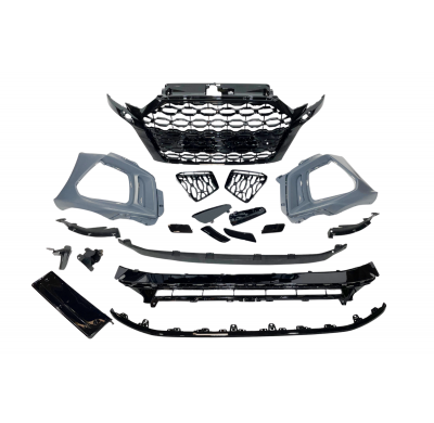 Paragolpes Delantero Audi A3 3 Puertas / Sportback 2017-2019 Look RS3 21 Plástico ABS