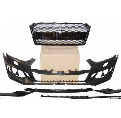 Paragolpes Delantero Audi A5 Sportback/ Coupe/ Cabriolet F5 2017 Look RS5 Plástico ABS