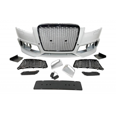 Paragolpes Delantero Audi A6 C6 2009-2012 Look RS6 Plástico ABS