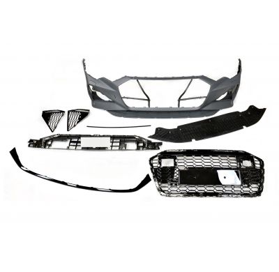 Paragolpes Delantero Audi A6 C8 2020+ Look RS6 Plástico ABS