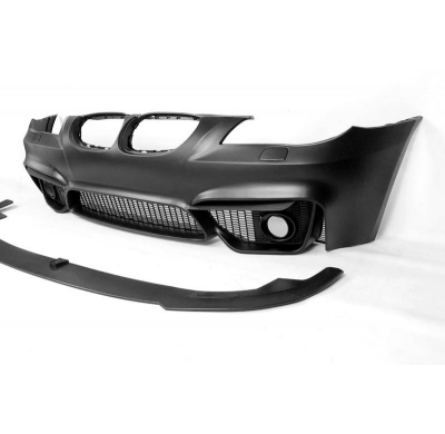 Paragolpes Delantero BMW E60 04-09 Look M4 Parrillas Plástico ABS