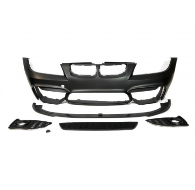 Paragolpes Delantero BMW E90 / E91 2005-2007 LOOK M4 Plástico ABS