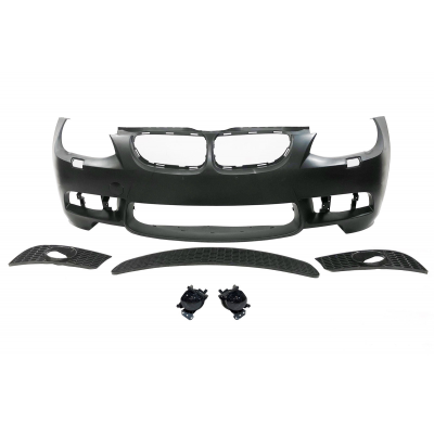 Paragolpes Delantero BMW E92 / E93 10-12 LCI Look M3 Parrillas Antinieblas Plástico ABS