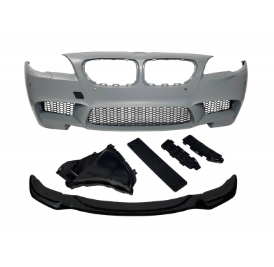 Paragolpes Delantero BMW F10 / F11 / F18 10-12 Look M5 ABS Spoiler Plástico ABS