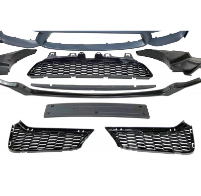 Paragolpes Delantero BMW F30-F31 Look M4 Lip Spoiler ABS Plástico ABS