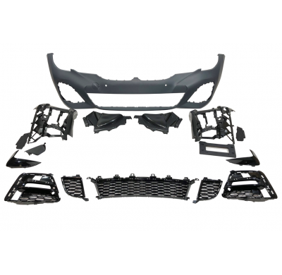 Paragolpes Delantero BMW G20 /G21 2019+ look M-Tech Sensor Plástico ABS