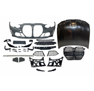 Paragolpes Delantero BMW G20 /G21 look G80 M3 Capó Plástico ABS
