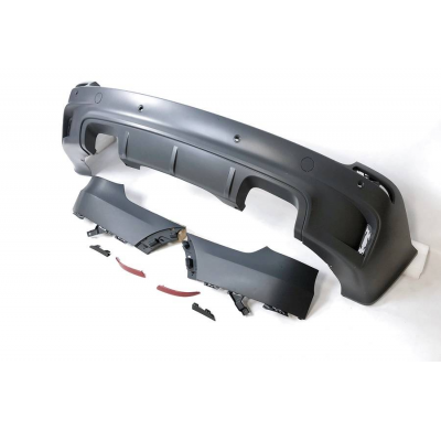 Paragolpes Trasero BMW E70 X5 2007-2013 look X5M Plástico ABS