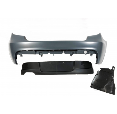 Paragolpes Trasero BMW E87 / E81 3-5 P Look M-Tech 05-11 Plástico ABS