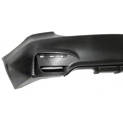 Paragolpes Trasero BMW E90 2005-2012 Look M4 Plástico ABS