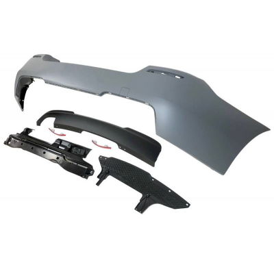 Paragolpes Trasero BMW F10 10-16 Look M-Tech Sin Sensor Plástico ABS