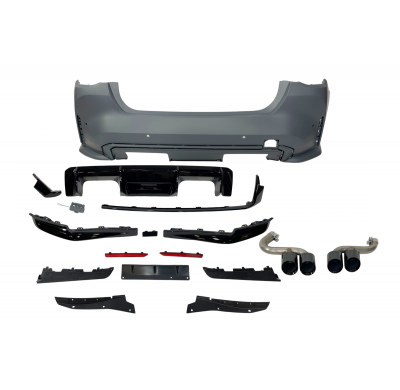 Paragolpes Trasero BMW G26 4P 21-23 Look M4 Plástico ABS