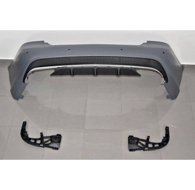 Paragolpes Trasero Mercedes W207 2P 14-16 Look AMG Plástico ABS