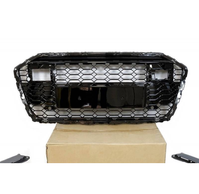 Parrilla AUDI A6 2020 Look RS6 BLACK Plástico ABS