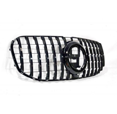 Parrilla Mercedes GLS X167 Look GT Negro Brillante Plástico ABS