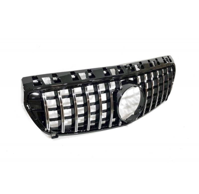 Parrilla Mercedes W176 2012-2015 Look GTR Black Plástico ABS