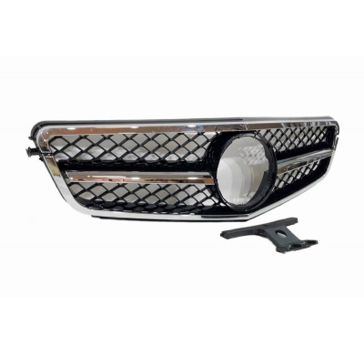 Parrilla Mercedes W204 2007-2014 Look Diamond Plástico ABS