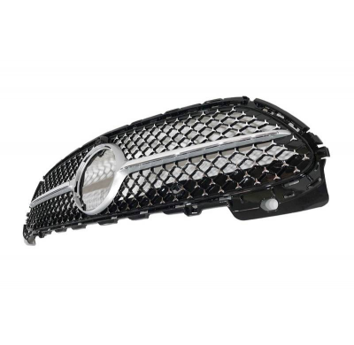 Parrilla Mercedes W206 2022+ Look Diamond Plástico ABS