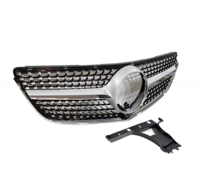 Parrilla Mercedes W207 2014-2016 Look Diamond Plástico ABS
