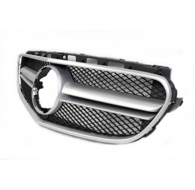 Parrilla Mercedes W212 2014+ Look AMG Plástico ABS