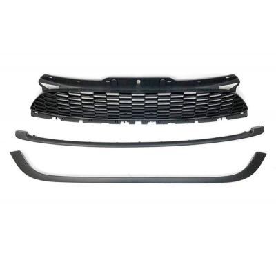 Parrilla Mini Cooper S56S 07-13 Black Look JCW Plástico ABS