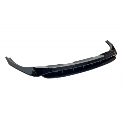 Spoiler Delantero Audi Q8 2018-2023 SLine Negro Brillante Plástico ABS