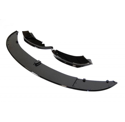 Spoiler Delantero BMW F32 / F33 / F36 14 Look M Performance Brillante Negro Plástico ABS