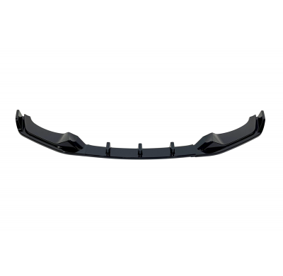 Spoiler Delantero BMW F87 2016-2018 Look M2 Negro Brillo Plástico ABS