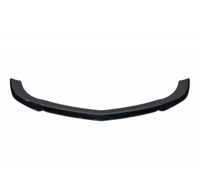 Spoiler Delantero Mercedes W204 2011-2013 Look C63 Negro Brillante Plástico ABS