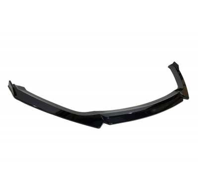 Spoiler Delantero Seat Leon 2013-2020 Negro Brillante Plástico ABS