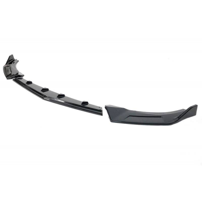 Spoiler Delantero Volkswagen Golf 8 Negro Brillante Plástico ABS