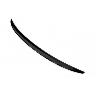 Alerón Audi A5 Sportback/Sedan 09-16 Brillante Negro Plástico ABS
