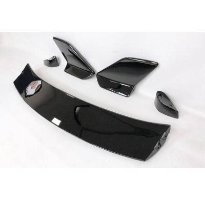 Alerón Honda Civic 2020 look Type R Negro brillante Plástico ABS