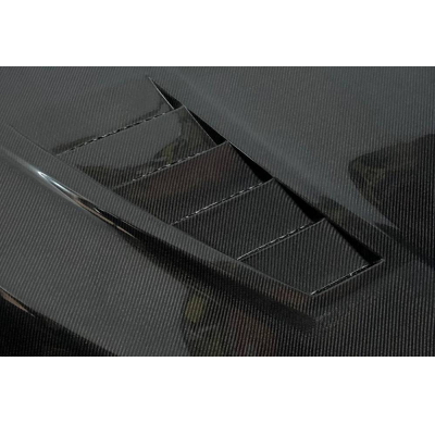 Capó Carbono BMW F10 / F11 2010-2016 Look GTR2  Con Toma Mod. II Fibra de Carbono