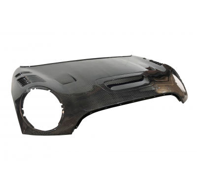 Capó Carbono Mini Cooper R55 / R56 / R57 2006-2010 Look JCW Fibra de Carbono