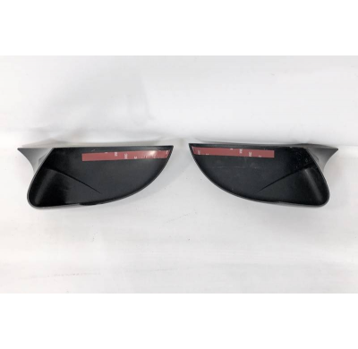 Cubre Espejos Volkswagen Golf 6 R20 Negro Brillante Plástico ABS