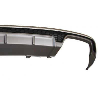 Difusor Trasero Audi A6 2016+ C7 Look S6 ABS Plástico ABS